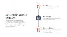 Effective PowerPoint Agenda Template Presentation Slides